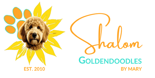 Shalom-Goldendoodles-Paw Sunflower-Logo