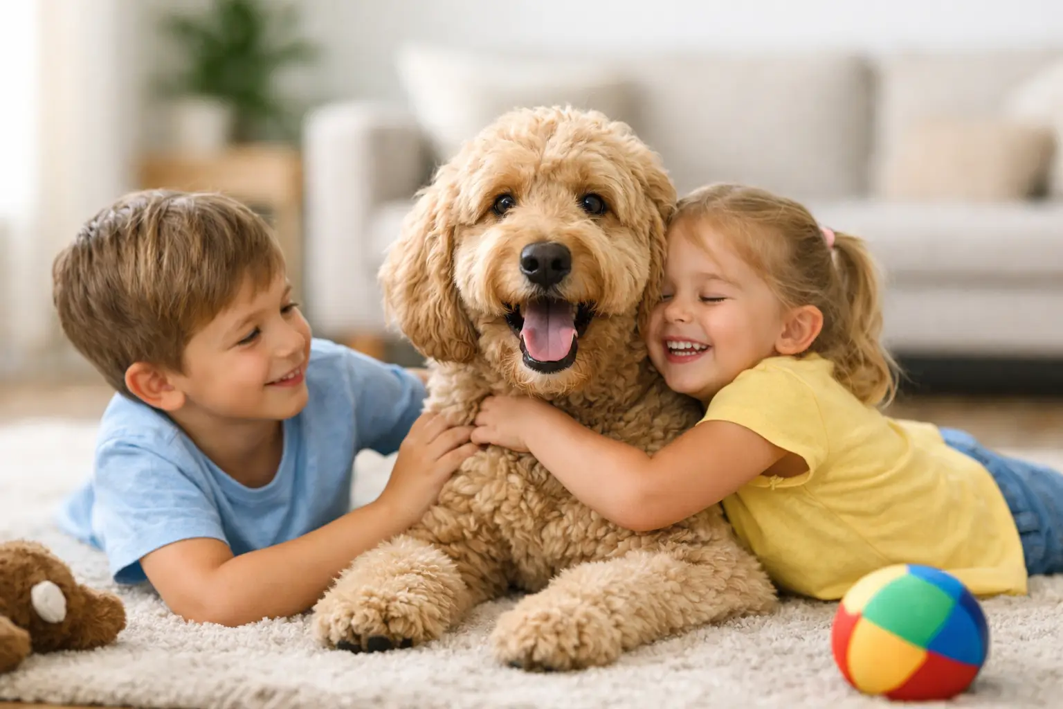 Are Goldendoodles Good With Kids? | Shalom Goldendoodles by Mary Are Goldendoodles Good With Kids?
