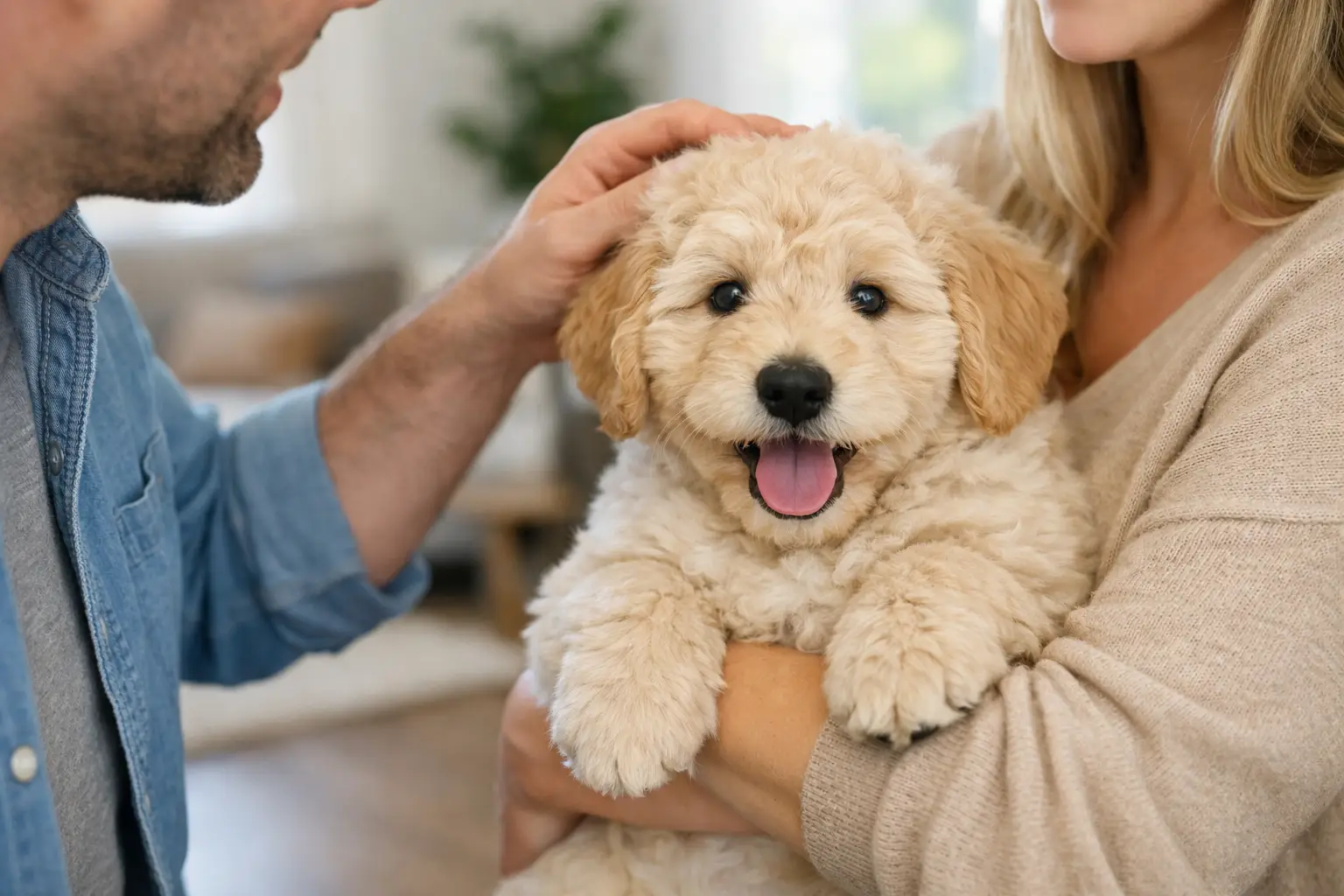 Bringing Home a Goldendoodle Puppy