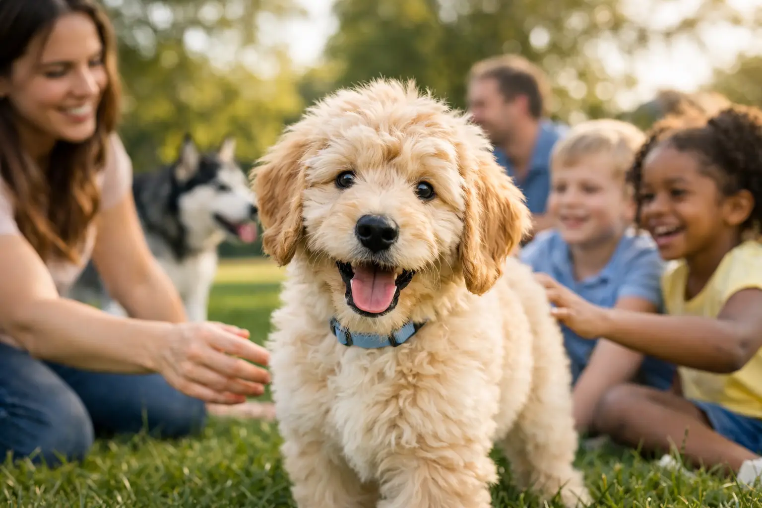Goldendoodle Puppy Socialization Tips