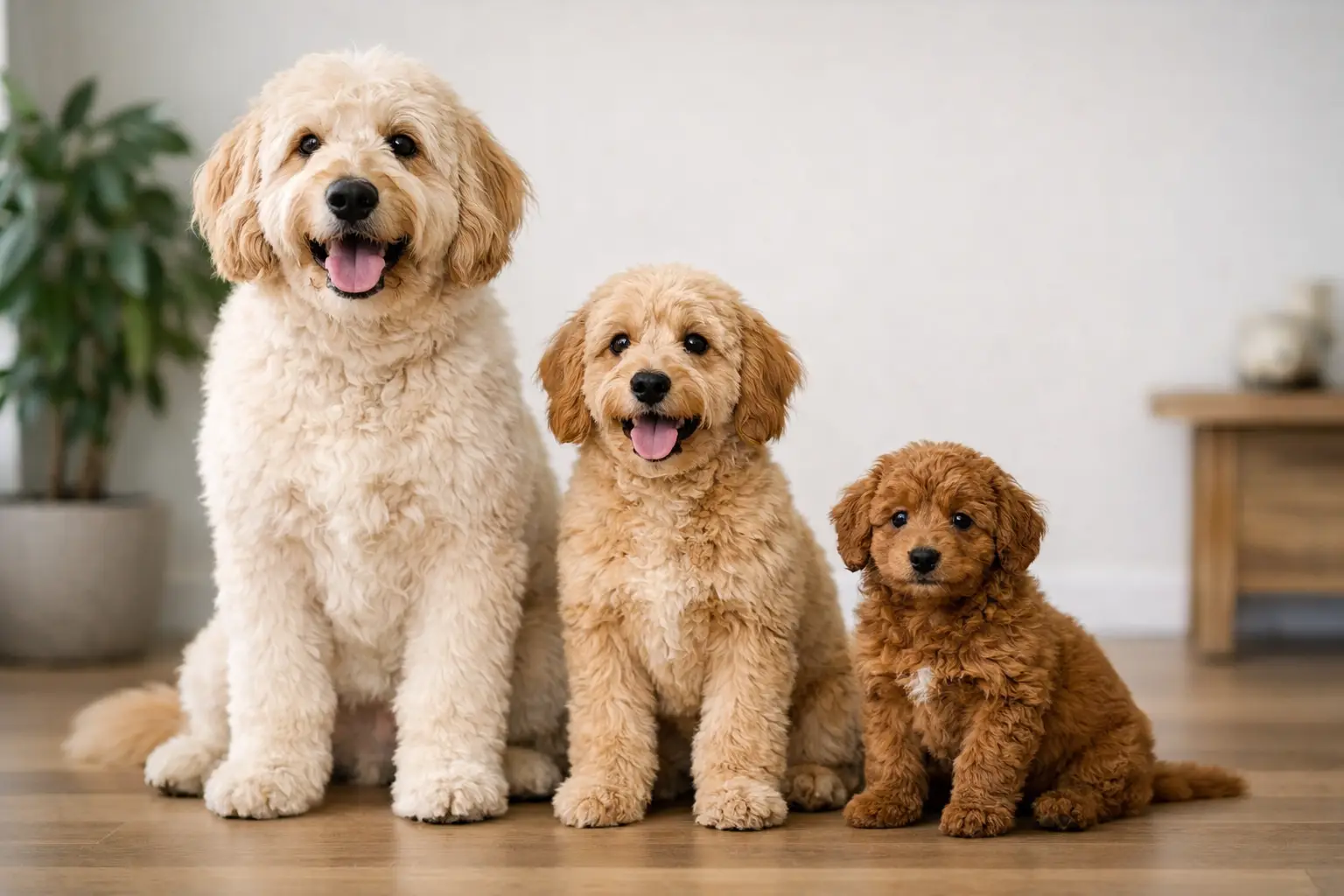 Goldendoodle Size Comparison Chart | Shalom Goldendoodles by Mary Goldendoodle Size Comparison Chart