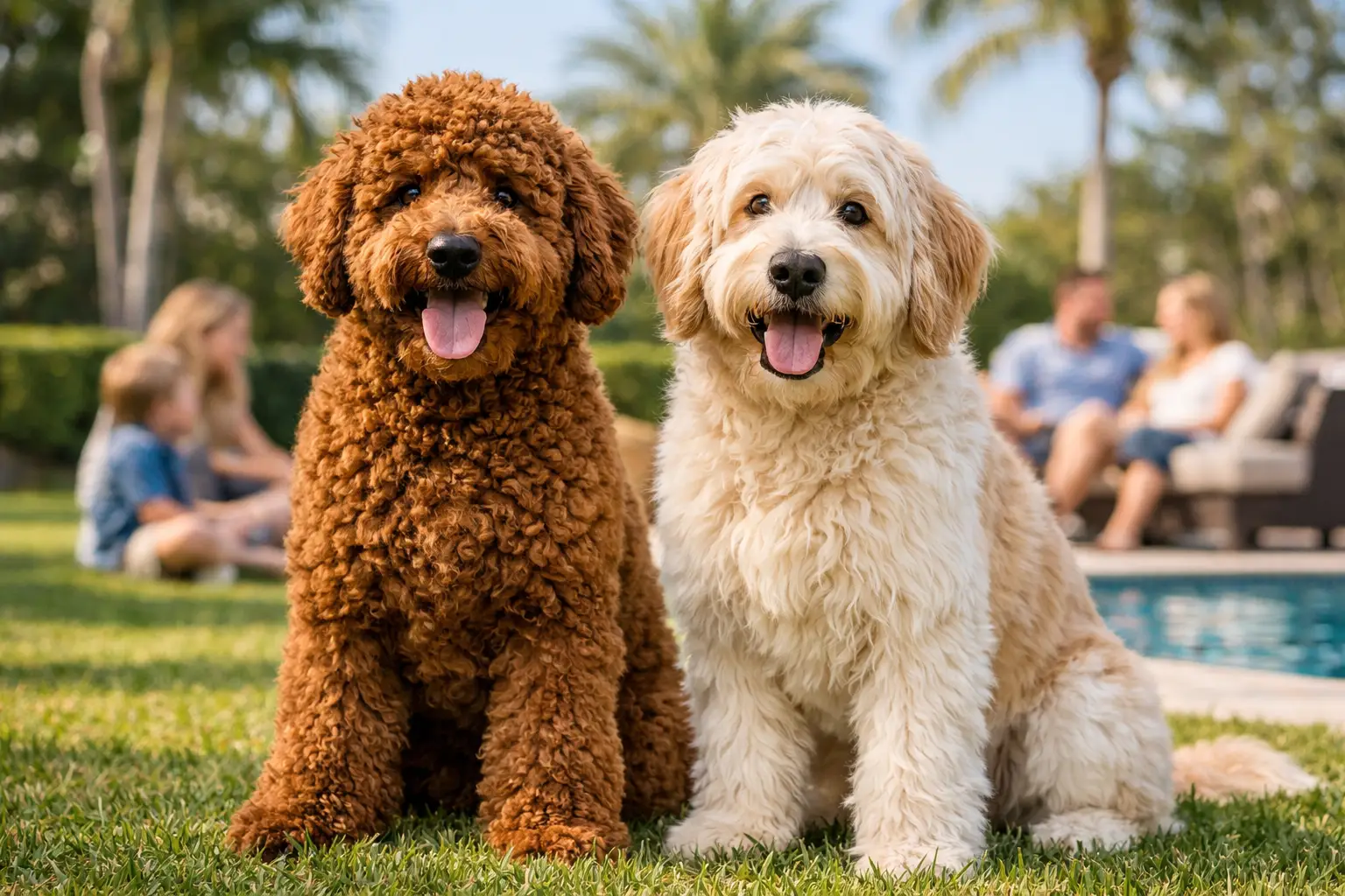 Curly Versus Wavy Goldendoodles for Families