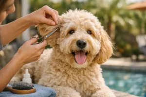 How to Groom Goldendoodle Ears Without Stress